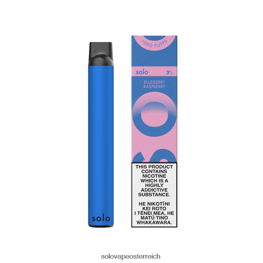 Solo Vape Amazon - Solo Einweg-Vape-Paradies-Kollektion Blaubeer-Himbeere X6646R19