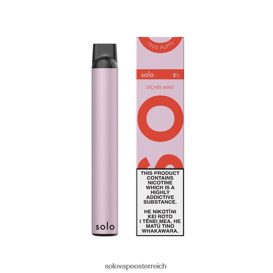 Solo Vape Amazon - Solo Einweg-Vapor Litschi-Minze X6646R9