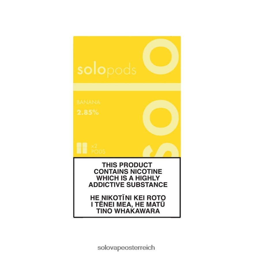 Solo Vape Amazon - Solo Ersatz-Pod 2er-Pack Banane X6646R64