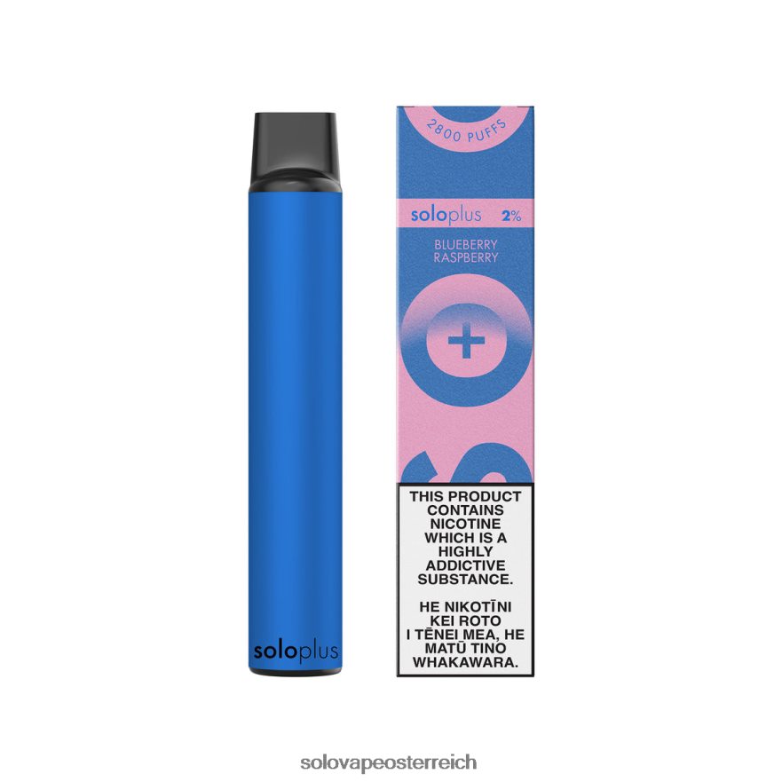 Solo Vape Amazon - Solo Plus Einweg-Vape-Paradies-Kollektion Blaubeer-Himbeere X6646R39