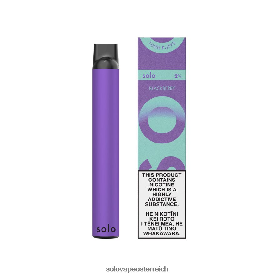 Solo Vape Preis - Solo Einweg-Vape-Paradies-Kollektion Brombeere X6646R22