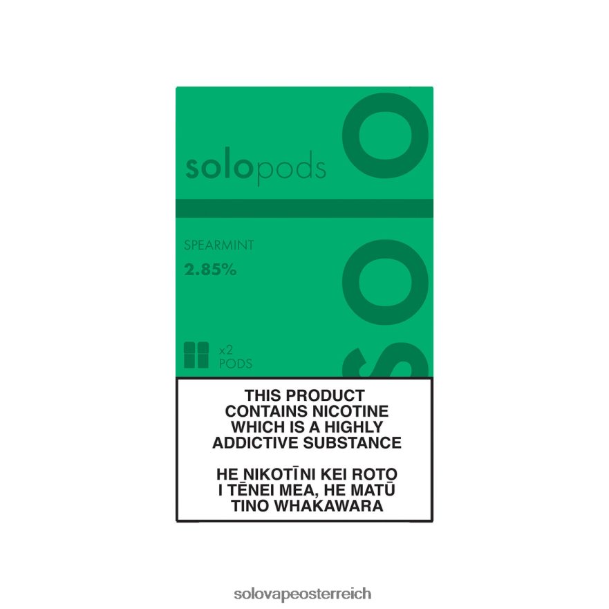 Solo Vape Preis - Solo Ersatz-Pod 2er-Pack grüne Minze X6646R62