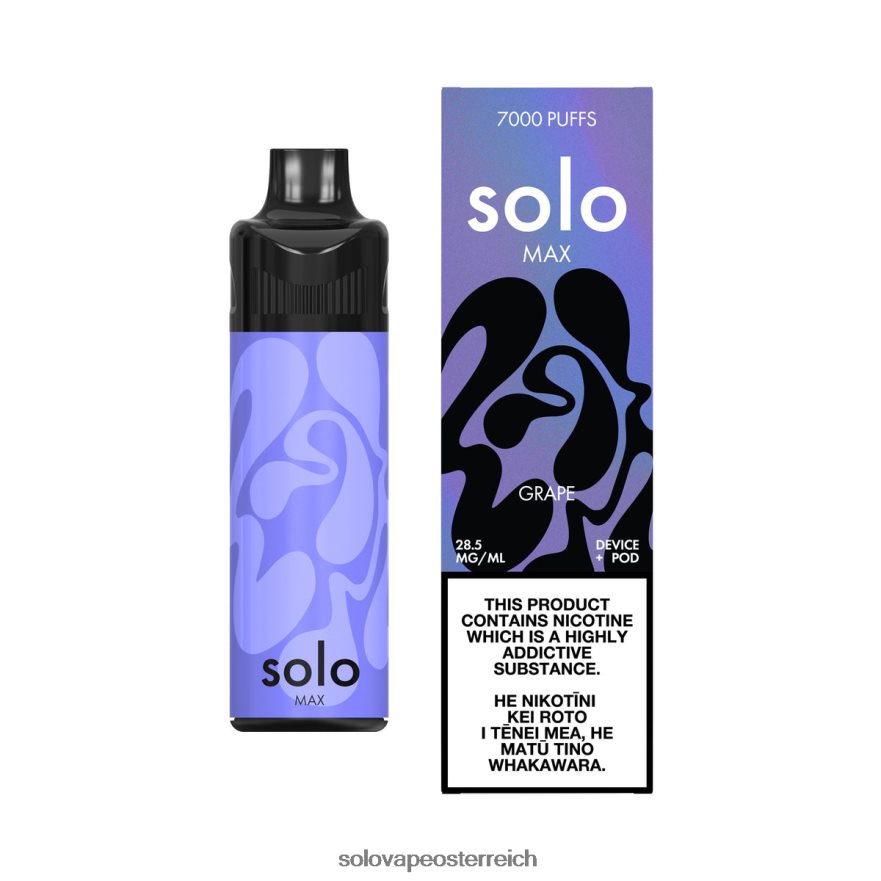 Solo Vape Preis - Solo MAX Pod-Kit Traube X6646R67