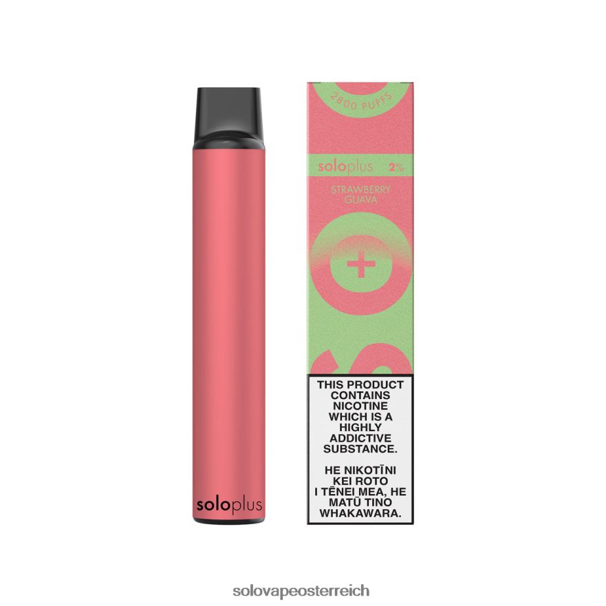 Solo Vape Preis - Solo Plus Einweg-Vape-Paradies-Kollektion Erdbeer-Guave X6646R37