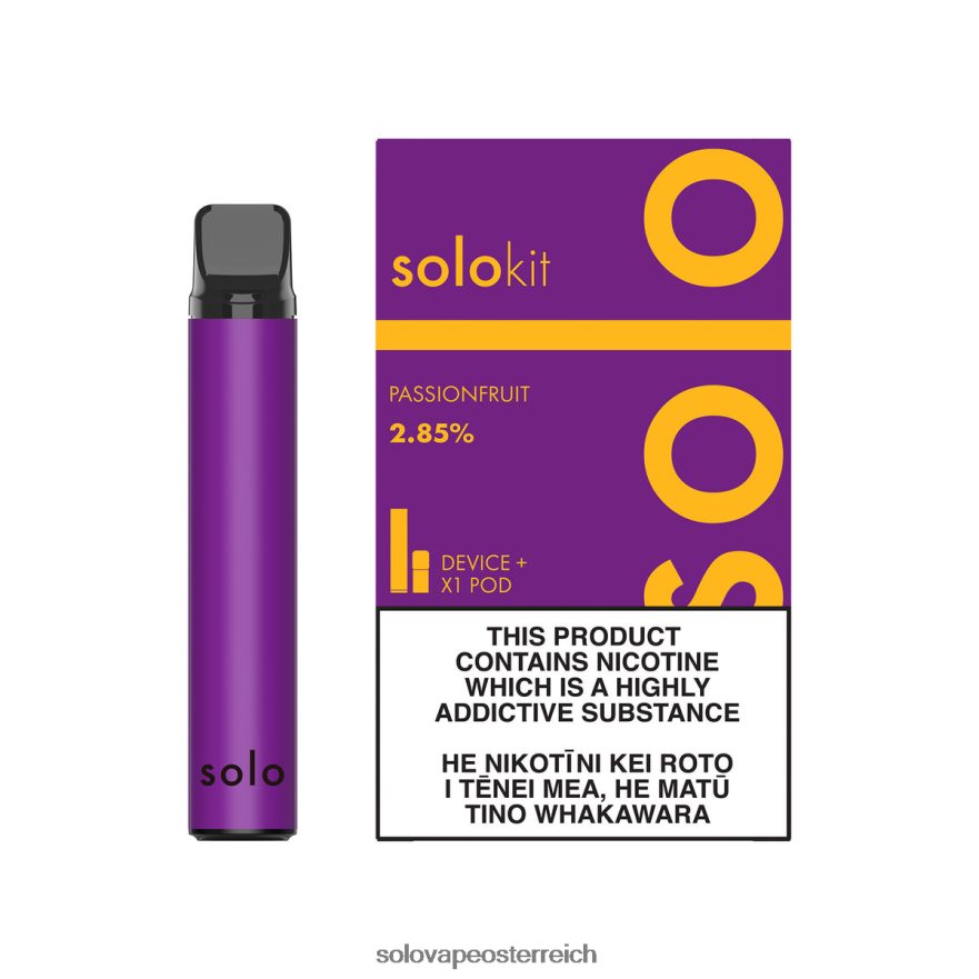 Solo Vape Preis - Solo Pod-Kit Passionsfrucht X6646R42