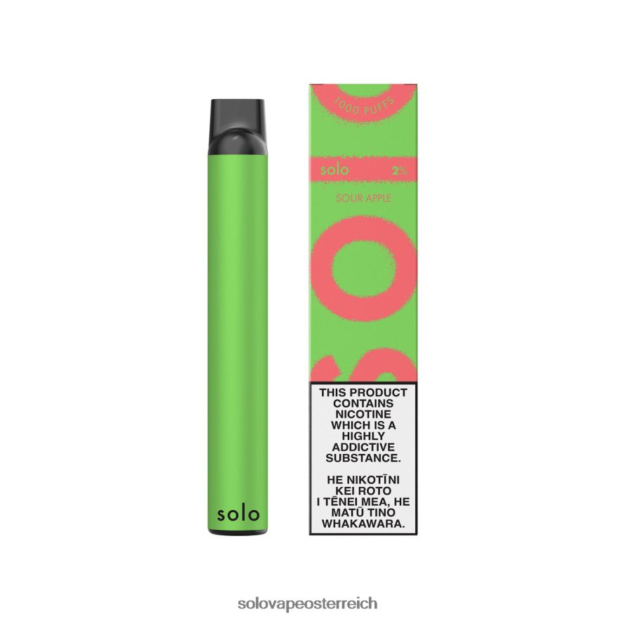 Solo Vape Price - Solo Einweg-Vapor saurer Apfel X6646R5