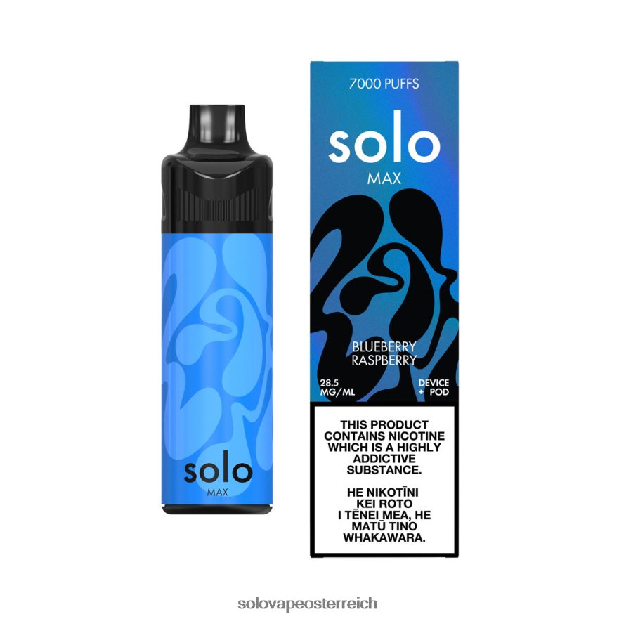 Solo Vape Price - Solo MAX Pod-Kit Blaubeer-Himbeere X6646R65
