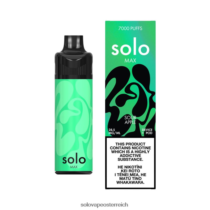 Solo Vape Price - Solo MAX Pod-Kit saurer Apfel X6646R70
