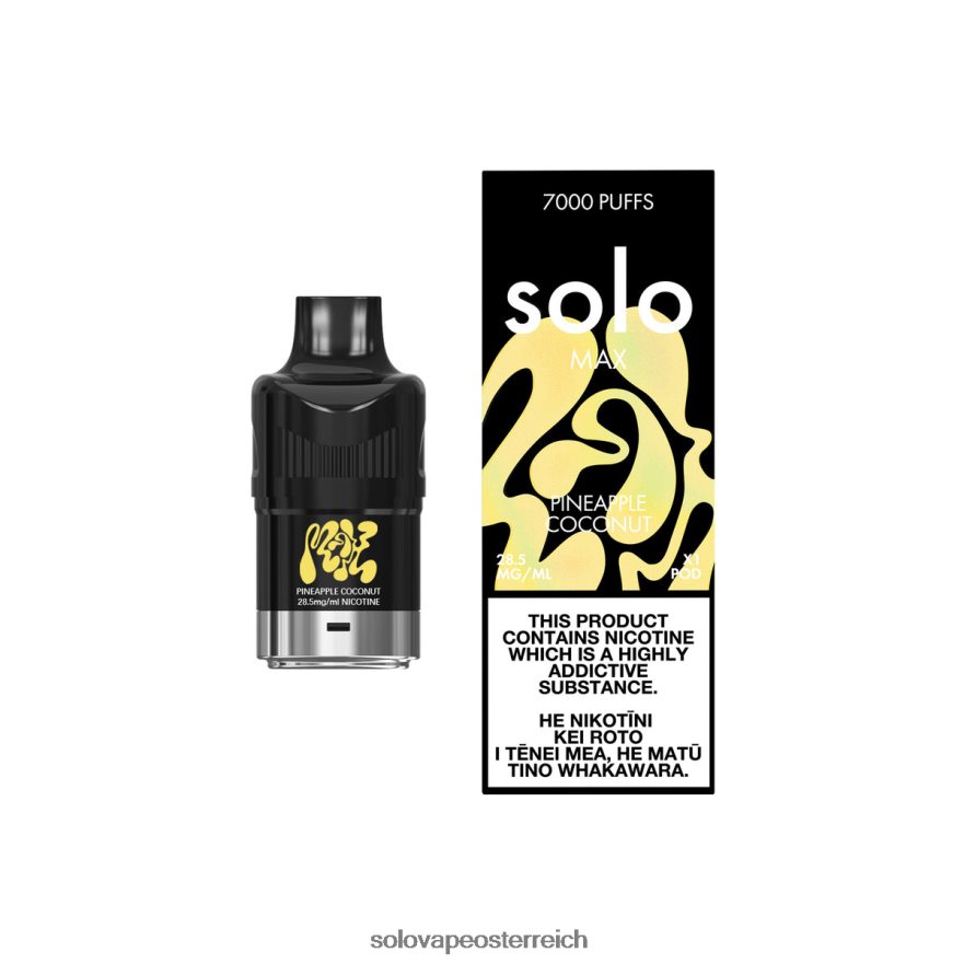Solo Vape Price - Solo MAX Schote Ananas-Kokosnuss X6646R75