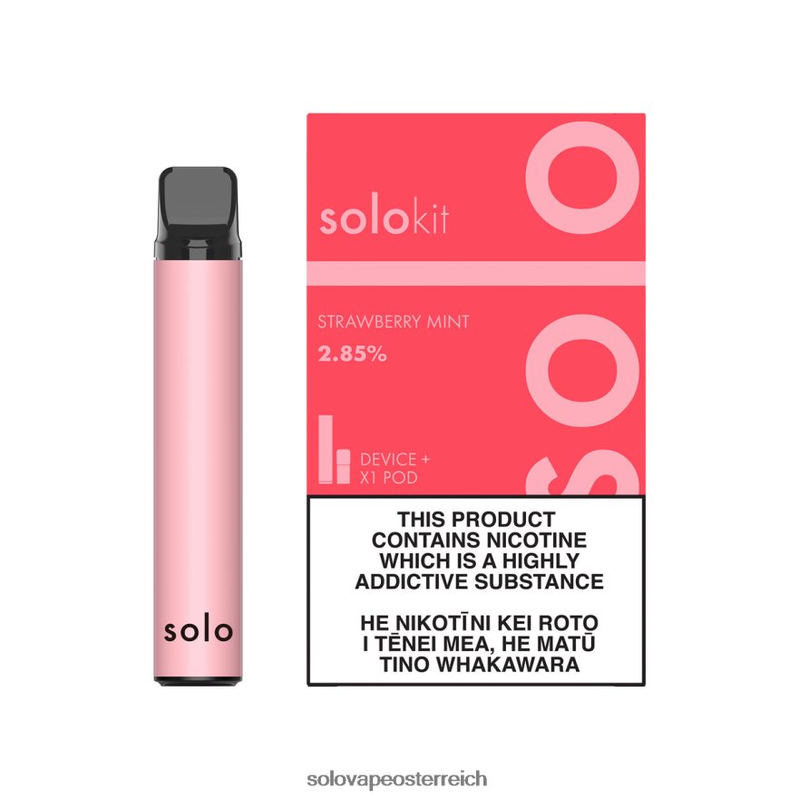 Solo Vape Österreich - Solo Pod-Kit Erdbeerminze X6646R41
