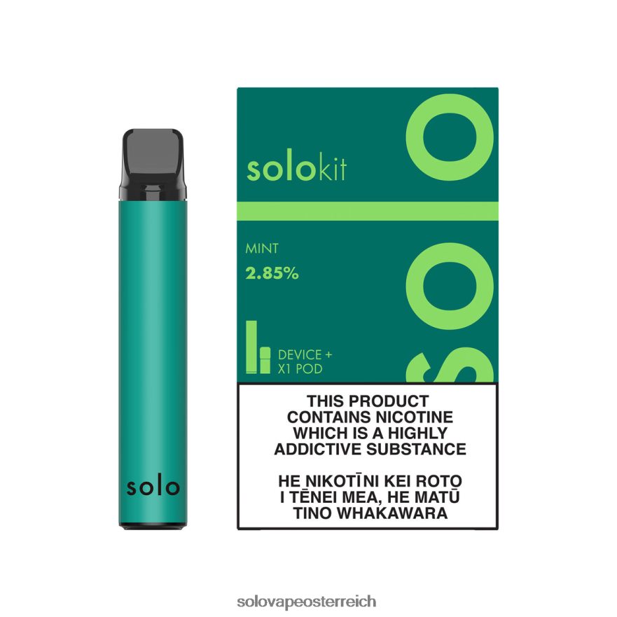 Solo Vape Österreich - Solo Pod-Kit Minze X6646R46