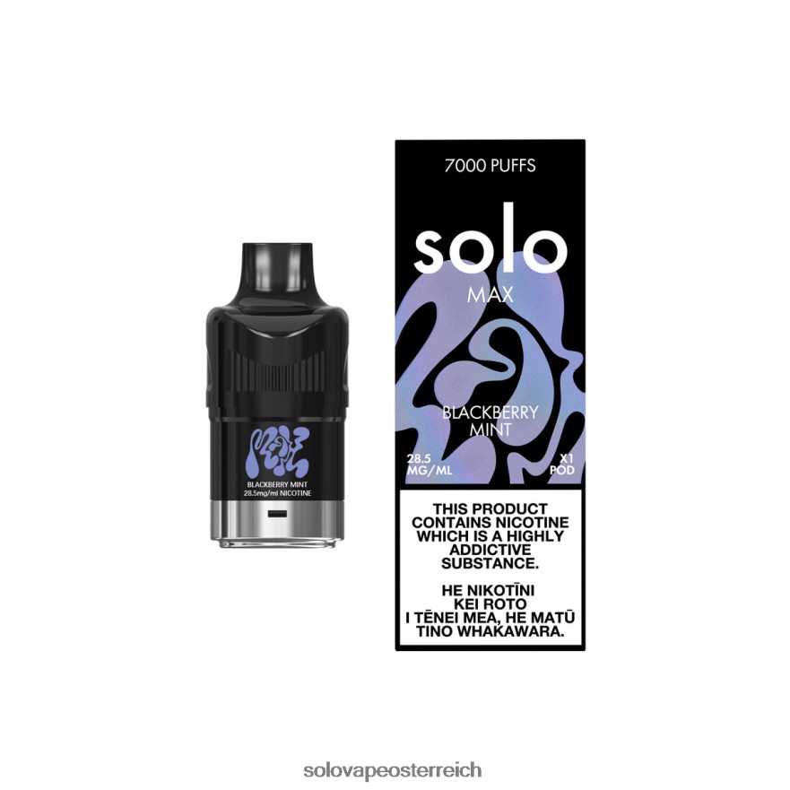 Solo VapeKaufen - Solo MAX Schote Brombeerminze X6646R73
