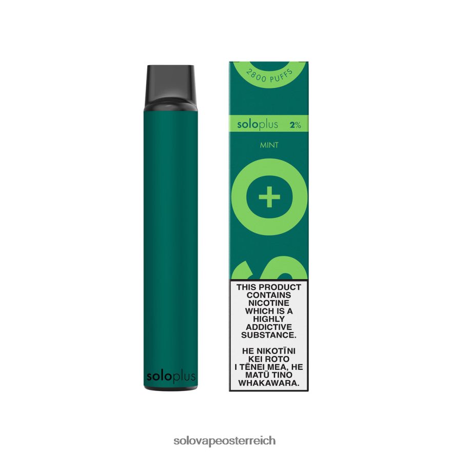 Solo VapeKaufen - Solo Plus Einweg-Vapor Minze X6646R33