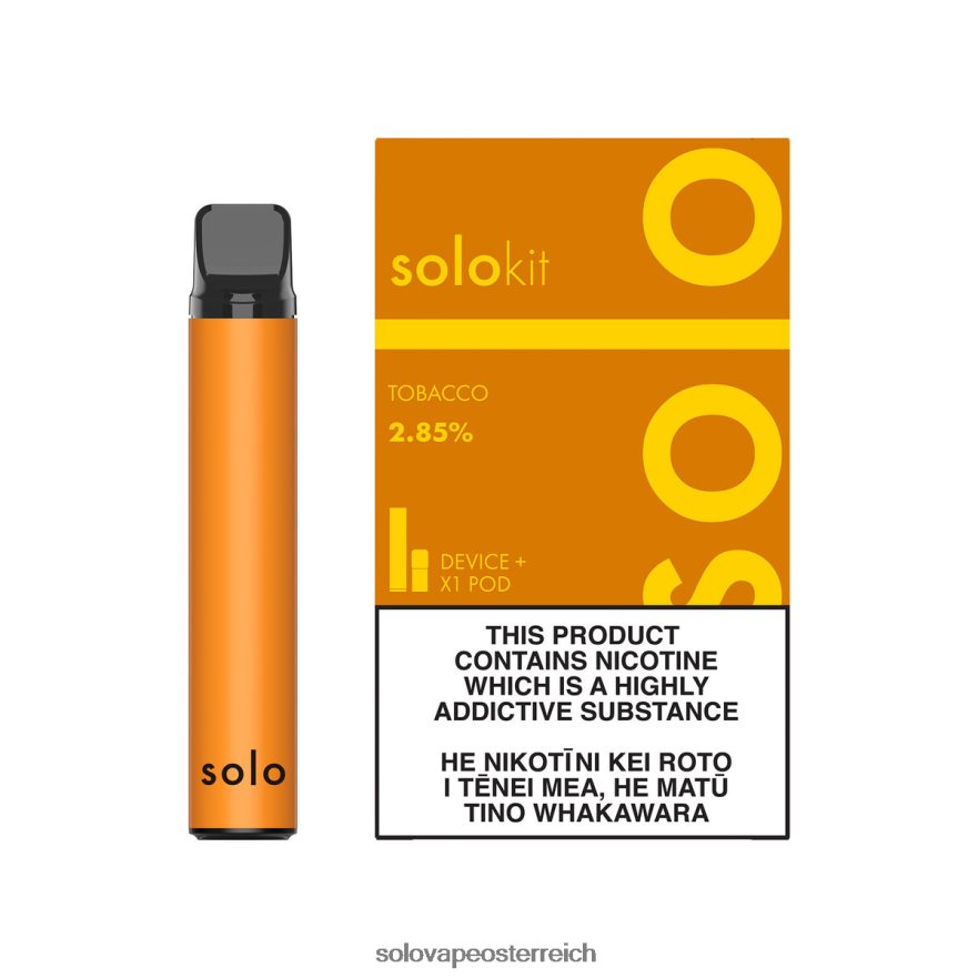 Solo VapeKaufen - Solo Pod-Kit Tabak X6646R48